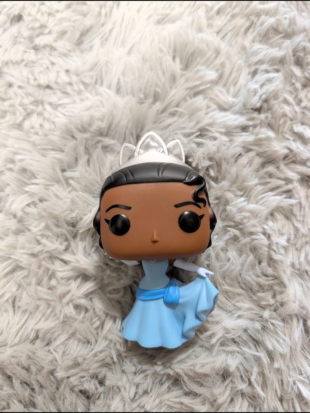 Blue Princess Tiana Princess And The Frog Funko Pop- with Silver Tiara